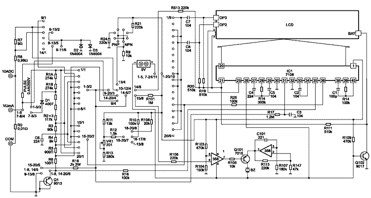 Китайское чудо мультиметр DT-830b